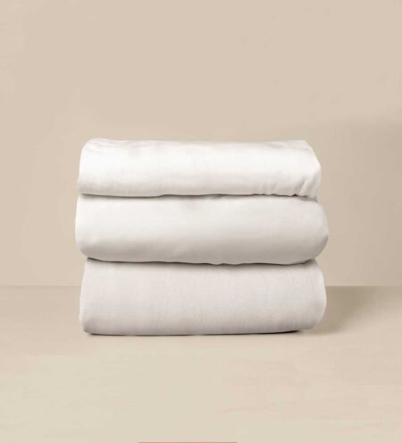 Muted Dot Reversible Made With Egyptian Cotton Ultra Soft Grey Bed Sheet with Set 3 Pillow Case