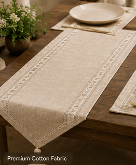 Premium Cotton Table Linen Set (6 Pieces) - Image 6