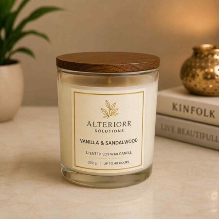 Premium Scented Soy Wax Candle