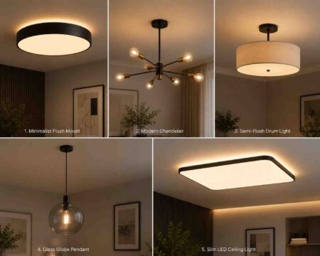 Luxury Crystal Ceiling Light