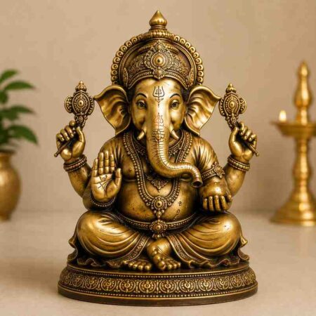 Premium Lord Ganesha Decorative Idol