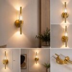 Modern Gold Wall Light